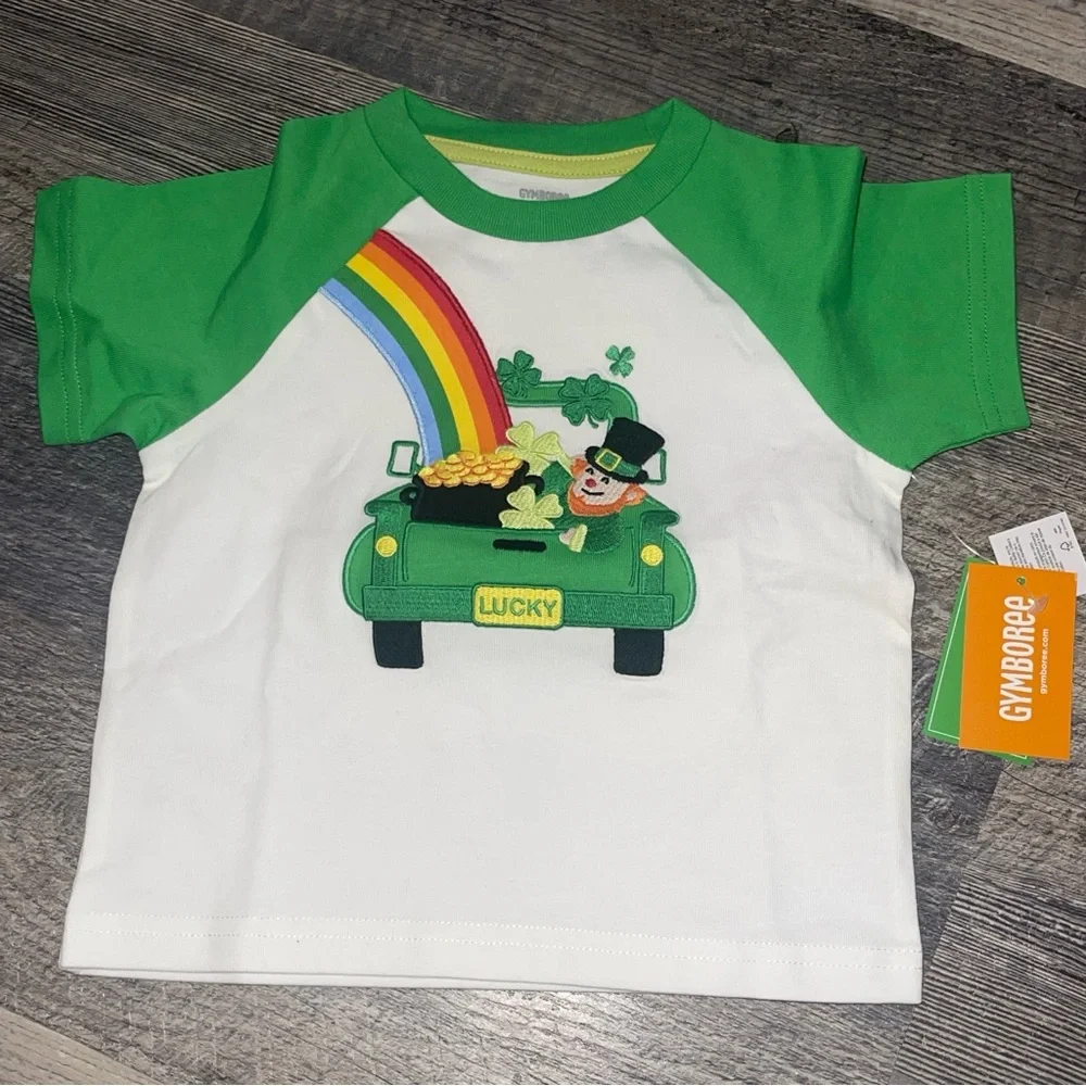 Gymboree Green Cotton T-Shirt